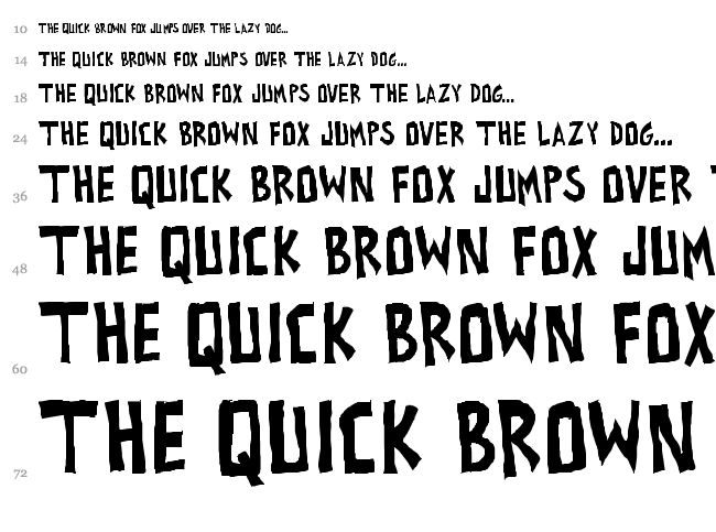 All exes must die! font waterfall